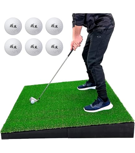 Amazon | MGC ゴルフ スイング 練習器具 斜面 ショットマット